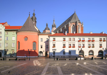 Krak&oacute;w / Widok Małego rynku