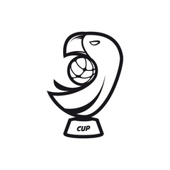 Logo Cup Ball Eagle © setioko