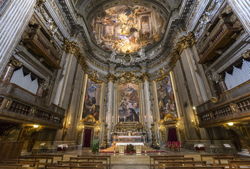  Sant Ignazio church, Rome, Italy