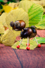 brown chestnut animal figure