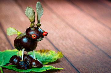 fantasy chestnut animal figure