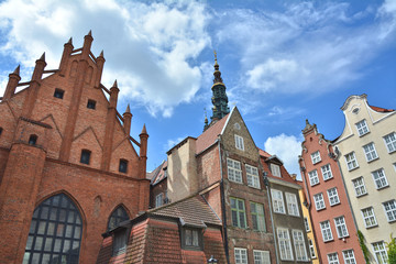 Fototapeta premium Old town in Gdansk