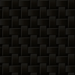 Knitted colorful texture as abstract canvas background, seamless, black