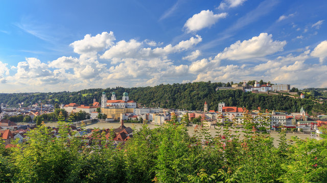 Passau vom Kloster Mariahilf