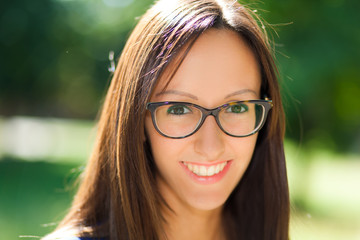     Portrait of a young beautiful woman 