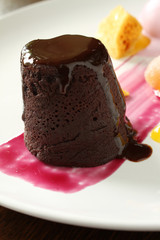 chocolate sponge dessert