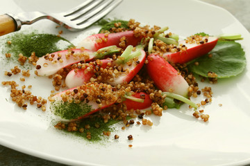 healthy radish salad