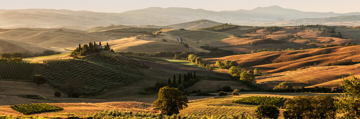 Landschaft des Val d’Orcia 