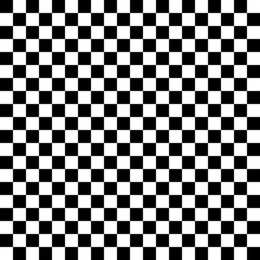 Fototapeta premium Black pattern chessboard - vector illustration.