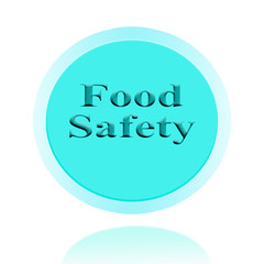 Food Safety icon or symbol image concept design for business and use in company system.