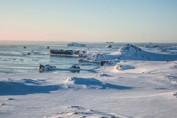 Wandcirkels plexiglas Антарктика. © polyarnik