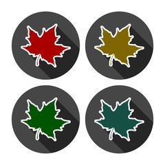 Vector Maple Leaf Icon