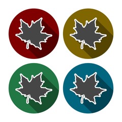 Vector Maple Leaf Icon