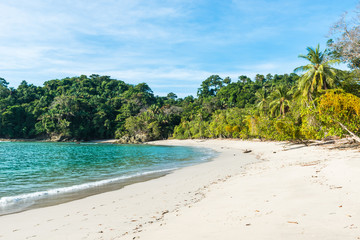 Fototapeta na wymiar Manuel Antonio, Costa Rica - beautiful tropical beach
