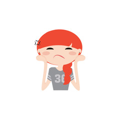 girl expression face