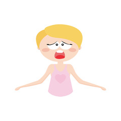 girl expression face