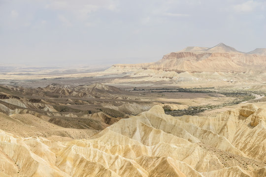 Desert landscape near Jerusalem, Israel