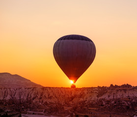 Hot air balloon in Cappadocia