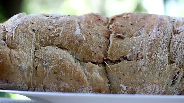 Close up of bread 