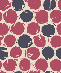 Grunge dots seamless pattern