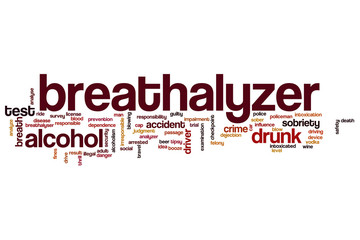 Breathalyzer word cloud
