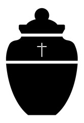 Urne funéraire chrétienne