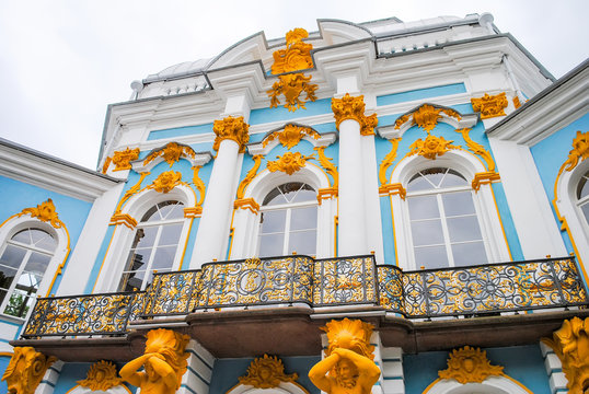 Palace of Tsarskoye Selo in St. Petersburg