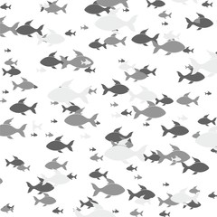 Fish- pattern illustration