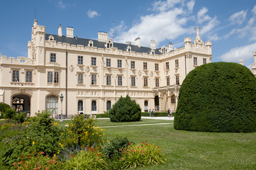 Fototapeta na wymiar Lednice Palace - Czech Republic