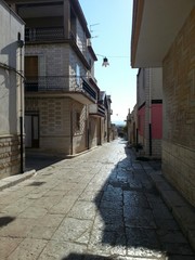 Fototapeta na wymiar streets of Puglia