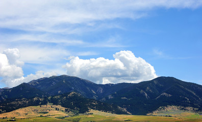 Bridger Mountain Range