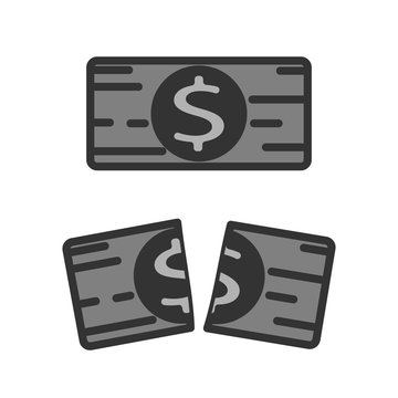 money icon normal or lacerated