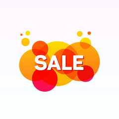 Sale vector poster