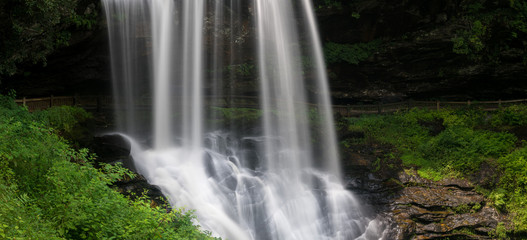 Dry Falls Waterfall near Highlands NC