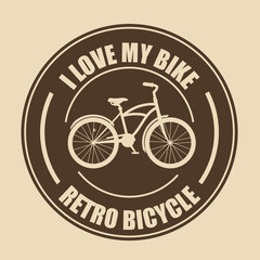 love bicycle lifestyle  icon vector illustration design