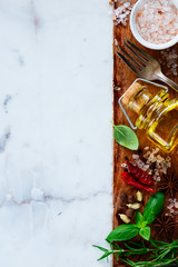 Olive oil and ingredients