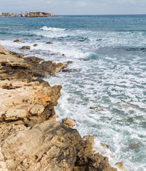 Mediterranean coast. Crete, Greece