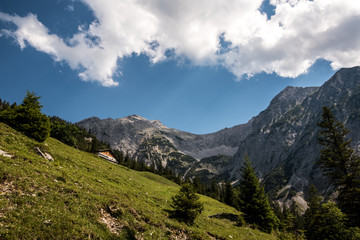 Grosser Ahornboden in the heart of the Karwendel mountains