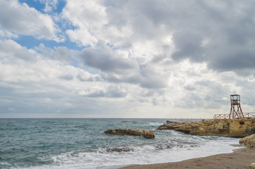 Mediterranean coast. Crete, Greece
