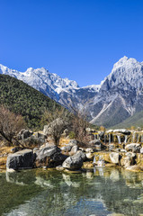 The plateau scenery in winter,Yunnan,China
