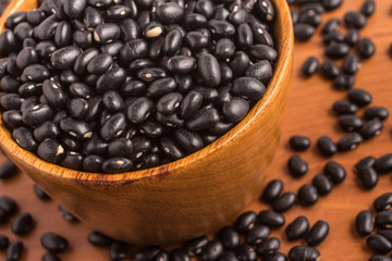 Black beans into a bowl