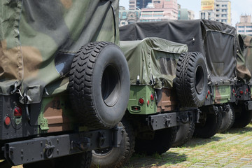 Army Jeep in Taiwan