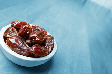 Organic fresh medjool dates.
