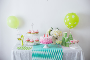 Birthday party decoration