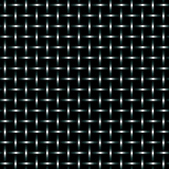 chromium shiny wire grid procedural texture