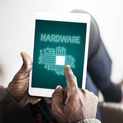 Technology Circuit Processor Innovation Network Concept