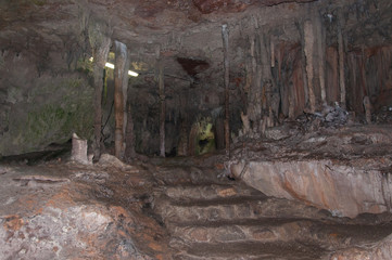 Fototapeta na wymiar Sea Cave Kao-Kob in Trang Thailand