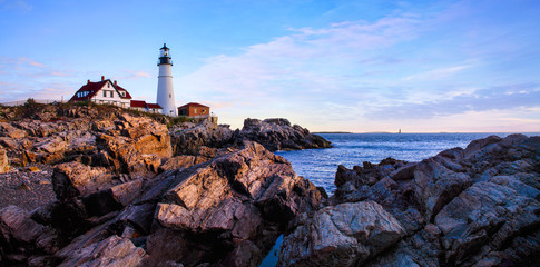 Portland Head Light At Dawn © Doug Lemke