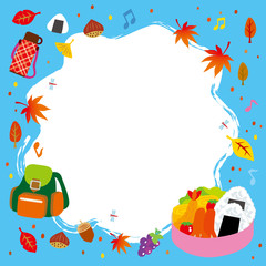 秋お弁当 色々 青