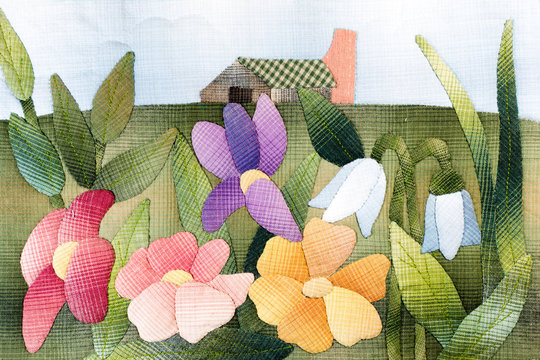 Quilt : Flowers